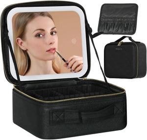 Cosmetiquera con Espejo Led