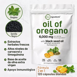 Cápsulas Oil Of Oregano Vitanova